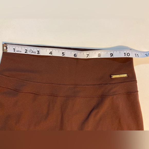Gymshark X Whitney Simmons High Rise Leggings 26” Inseam Reddish Brown XSmall - Picture 16 of 16